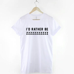 I'd Rather Be Catching Zeds Sleeping Shirt - Image 3