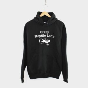 Crazy Reptile Lady Hoodie
